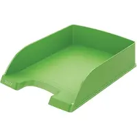 Leitz Plus Briefablage 5227 DIN A4 Hellgrün 25,5 x 35,7 x 7 cm