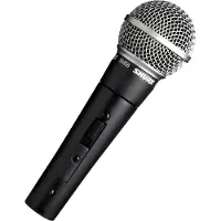 Shure SM58S Dynamisches Gesangsmikrofon mit Ein/Aus-Schalter (Niere)