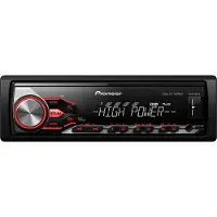 Pioneer MVH-280FD, Schwarz, 1 DIN, 400 W, Android, iOS, Entfernbar, AAC, MP3, WAV, WMA