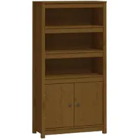 vidaXL Highboard Honigbraun 80x35x154 cm Massivholz Kiefer