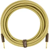 Fender Deluxe Instrumentenkabel 3m gerade Tweed