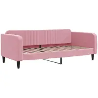 vidaXL Tagesbett Rosa 90x200 cm Samt