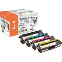 Peach Spar Pack Tonermodule kompatibel zu TN-328, 6000 Seiten, 6000 Seiten, Schwarz, Cyan, Magenta, Gelb, 4 Stück(e)