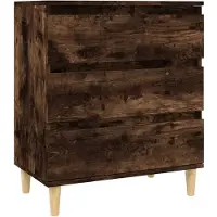 vidaXL Sideboard Räuchereiche 60x35x70 cm Holzwerkstoff
