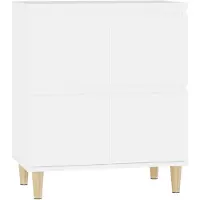 vidaXL Sideboard Weiß 60x35x70 cm Holzwerkstoff