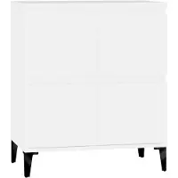 vidaXL Sideboard Weiß 60x35x70 cm Holzwerkstoff