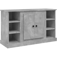 vidaXL Sideboard Betongrau 100x35,5x60 cm Holzwerkstoff