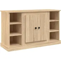 vidaXL Sideboard Sonoma-Eiche 100x35,5x60 cm Holzwerkstoff
