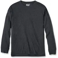 Carhartt Langarmshirt Lightweight L/S Pocket Herren Carbon Heather-M