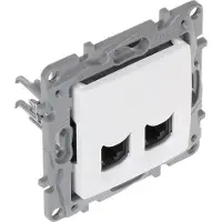 Legrand Doppelte Netzwerksteckdose 2xRJ45 2765