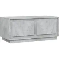 vidaXL Couchtisch Betongrau 102x50x44 cm Holzwerkstoff