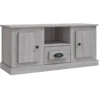 vidaXL TV-Schrank Grau Sonoma 100x35,5x45 cm Holzwerkstoff