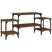 vidaXL TV-Schrank Braun Eichen-Optik 117x35x52 cm Holzwerkstoff