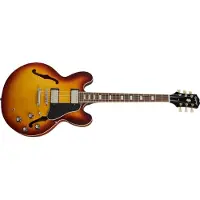 Epiphone ES-335 gemasert Blueberry Burst