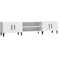 vidaXL TV-Schrank Weiß 180 x 31,5 x 40 cm Holzwerkstoff