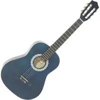 Dimavery AC-303 Klassikgitarre 3/4, blau