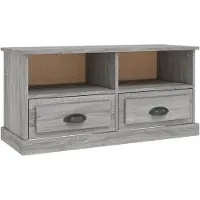 vidaXL TV-Schrank Grau Sonoma 93x35,5x45 cm Holzwerkstoff