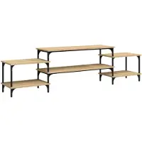 vidaXL TV-Schrank Sonoma-Eiche 197x35x52 cm Holzwerkstoff