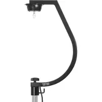 Eurolite 30cm Spiegelkugel-Standhalterung mit Motor schwarz