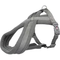 Trixie Premium Touren-Geschirr - grafit - 70–110 cm/25 mm