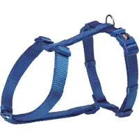 Trixie Premium H-Geschirr - royalblau - 60–87 cm/25 mm