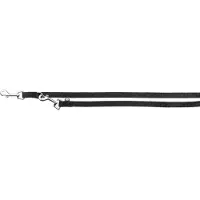Trixie Classic Adjustable Leash - Black 1.5 cm XS-S