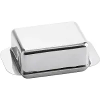 Weis Butterdose für 125g Butter 12,5x7,5x4,5cm Edelstah