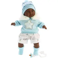 Llorens Weinende Puppe Sirham mit Ton 38cm