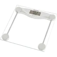 Sencor Transparente Glas Digitale Badezimmerwaage - 150 kg Kapazität