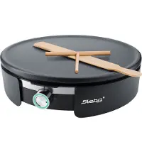 Steba Crepe Maker Xxl 35 Cm Stahl/schwarz