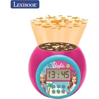 Barbie Projektionswecker mit Timer & 3-Farben-Projektion