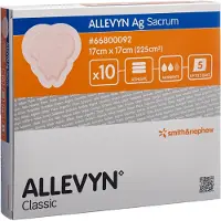 Smith&Nephew Allevyn Ag Sacrum 17x17 cm Wundverband 10 St