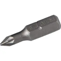 Proline Nozzle 1/4 "posidriv nr.2, l = 25mm, pcs. 25 (p)