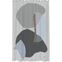 Mette Ditmer Duschvorhang Gallery Light Grey (150 x 200 cm)