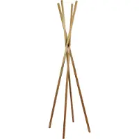 Unilux Stumtjener Unilux TIPI bambus 4 arme 4 kroge H177cm B43cm