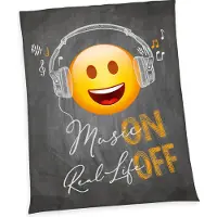 Baby Best Emot!x Wellsoft-Flauschdecke