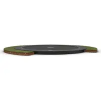 Berg SPORTS Trampolin Rund 380 cm Elite FlatGround Grey / grau