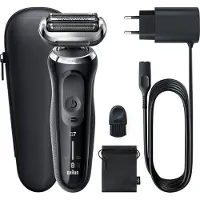 Braun Series 7 71-N1000s, Folienschaber, Schwarz, Akku, Lithium-Ion (Li-Ion), 50 min, 5 min