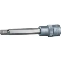 Ks Tools 1/2 Bit-Stecknuss Innensechskant, lang, 13 mm, zum Lösen und Festziehen der Kraftstoff- Kühleinheit- Zentralbefestigungsschraube