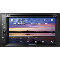 Pioneer AVH-A3200DAB, Schwarz, 2 DIN, 50 W, CD, DVD, 15,8 cm (6.2"), A2DP, AVRCP
