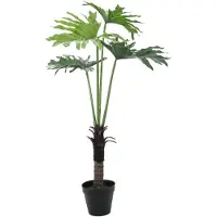XL Palms Splitphilodendron, Kunstpflanze, 120cm
