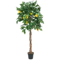 XL Palms Zitronenbaum, Kunstpflanze, 150cm