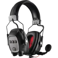 Honeywell Howard Leight HOWARD LEIGHT Kapselgehörschutz Sync Wireless Impact, SNR 30 dB, Schwanenhalsmikrofon, EN352-1:2003, schwarz