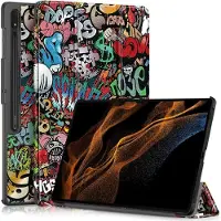Cover-Discount Galaxy Tab S9 Ultra - Tri-fold Smart Case Comics