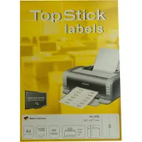 Topstick TOP STICK Universal-Etiketten, 99,1 x 67,7 mm, weiá