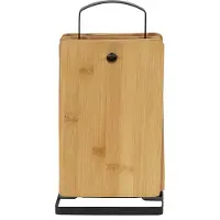 Cook Concept Bambusschneidebrett x6 mit Metallsockel