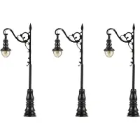 Faller LED-Laterne, Bogenleuchte, warm weiss (3stk)