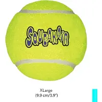 Kong Air Squeaker, Ø 10 cm, gelb
