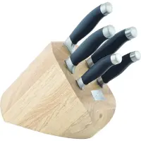 Carl Schmidt Sohn GmbH SHIKOKU 6-teiliges Messerblock-Set, Chrom Molybdän Vanadium Stahl
