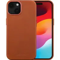 dbramante1928 Apple iPhone 15 Hülle - Echtes Leder - - Backcover/Hard Case - Braun